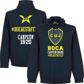 Boca Juniors Campeon Hashtag Hoodie - Navy - L