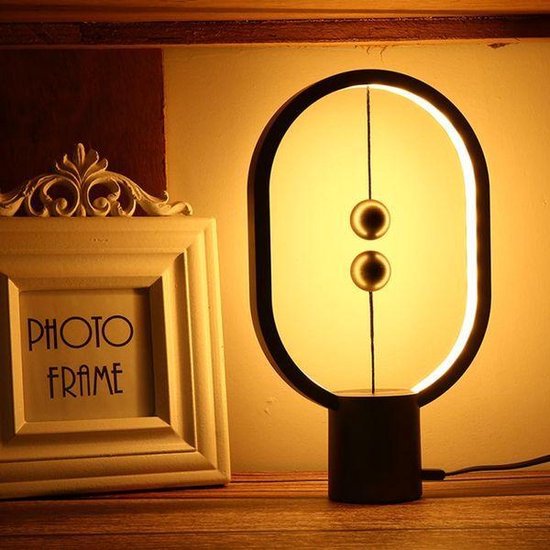 Victor Oogverblindend klif Mooie lamp/nachtlamp. Originele design nachtlamp/tafelnachtlamp. Ovale  tafelnachtlamp... | bol.com