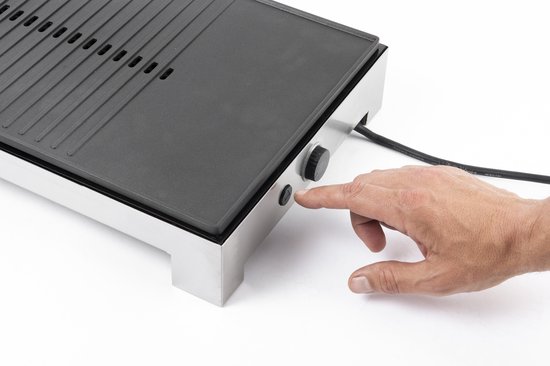 Fritel TG 1475 - Tafelgrill 1800watt - grilloppervlakte 41x27cm — afbeelding 4