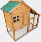 WorldPet Kippenhok / konijnenhok 140.2 x 66 x 120 cm