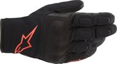 Alpinestars S Max Drystar Gloves Black Red Fluo 2XL - Maat 2XL - Handschoen