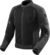 REV'IT! Torque Black Textile Motorcycle Jacket XYL