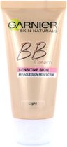 Garnier Skin Naturals BB Cream - Light - 50 ml (voor gevoelige huid)