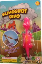 Lg-imports Slingshot Dino 11 Cm Roze/oranje A