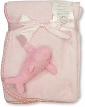 Snuggle Baby Babydeken Dolfijn 75 X 100 Cm Roze