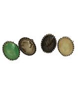 Petra's Sieradenwereld - Set van 4 ringen mix kleur (119)