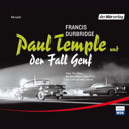Paul Temple und der Fall Genf - cover