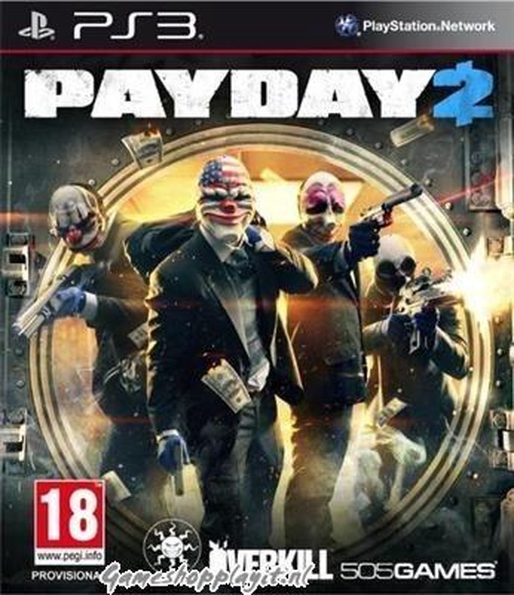 505 Games Payday 2 PS3 PlayStation 3 | Jeux | bol.com