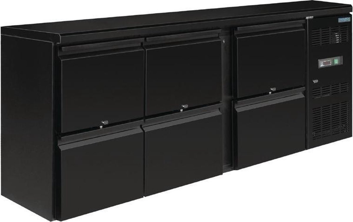 Werkbank Cq Flessenkoeler Met 6 Laden - Polar GL187 - Horeca & Professioneel