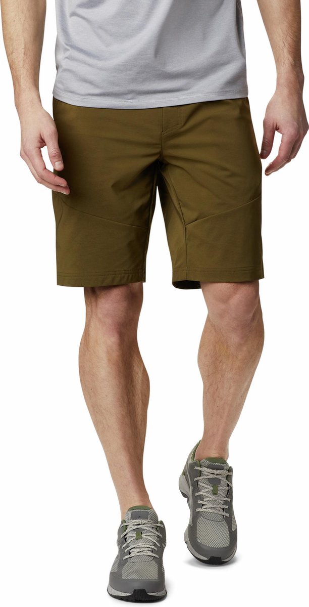 Columbia Outdoorbroek Tech Trail Short Heren New Olijf
