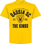 Qadsia Established T-Shirt - Geel - M