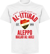 Al-Ittihad Established T-Shirt - Wit - 3XL