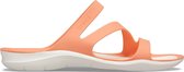 Crocs Sandalen - Maat 38/39 - Vrouwen - oranje/wit