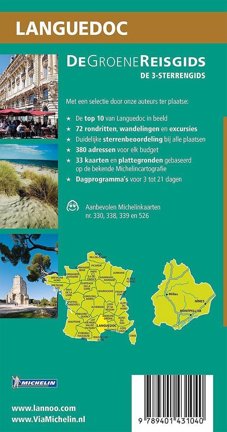 De Groene Reisgids  -   Languedoc