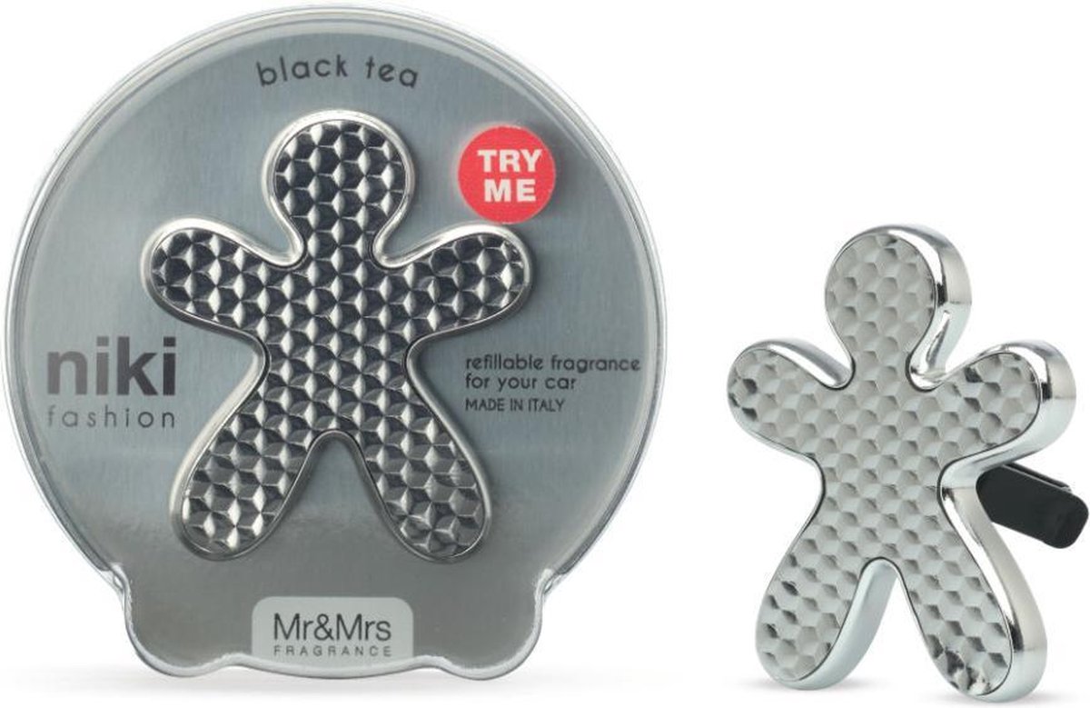 Mr&Mrs Fragrance autoverfrisser Niki Fashion - Black Tea