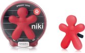 Mr&Mrs Fragrance autoverfrisser Niki Rood - Pepper mint