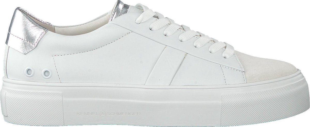 Kennel \u0026 Schmenger Sneaker 28500.657 wit leer - Verbeek schoenen