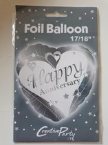 Folieballon Happy Anniversary