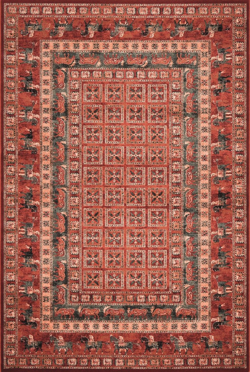 Vloerkleed Timeless Creativity Kazak Kashqai 4301.300 - maat 135 x 200 cm