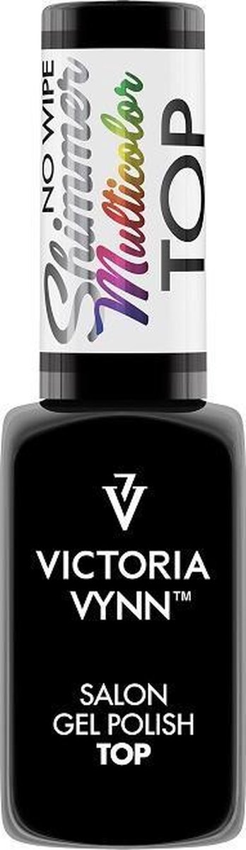 Victoria Vynn™ Gel Polish TOPGEL No Wipe Shimmer Multicolor 8 ml.