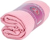 Yoga Handdoek Siliconen Antislip Roze