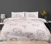 S.A.Collection Dekbedovertrek Elephant 200x200(220) Katoen