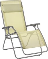 Bol.com LAFUMA R Clip - Relaxstoel - Verstelbaar - Inklapbaar - Zero Gravity - Etamine/yellow aanbieding