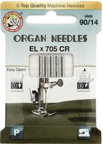 Organ cover- lockmachinenaalden EL x 705 CR dikte 90