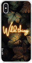 Casetastic Apple iPhone XS Max Hoesje - Softcover Hoesje met Design - Wild Thing Print