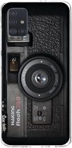 Casetastic Samsung Galaxy A51 (2020) Hoesje - Softcover Hoesje met Design - Camera 2 Print