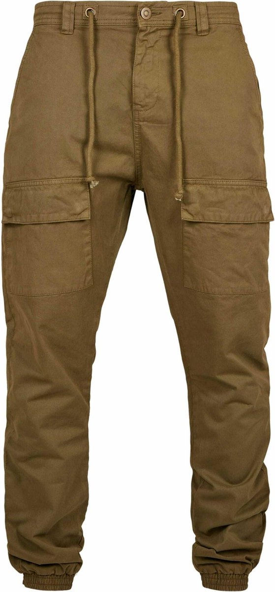 Urban Classics Front Pocket Cargobroek M Groen