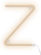 Neon LED Letter Warm Wit White Z