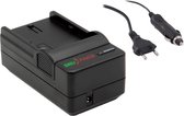 ChiliPower Sony NP-BN1 oplader - stopcontact en autolader