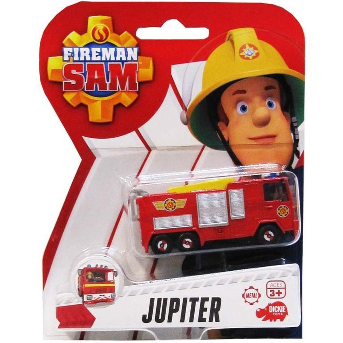 Pompier Sam Jupiter Die Cast Vehicle - Service d'incendie