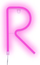 Neon LED Letter Roze Pink R