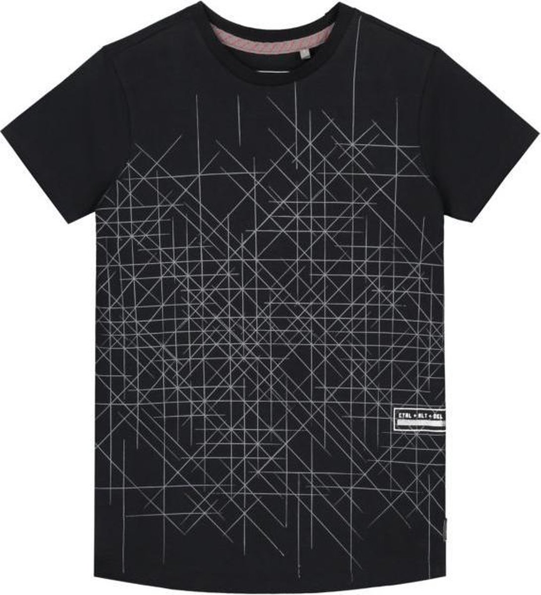 Levv shirt Garvin - 86 - Zwart