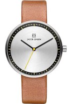 Jacob Jensen 281 horloge dames - bruin - edelstaal