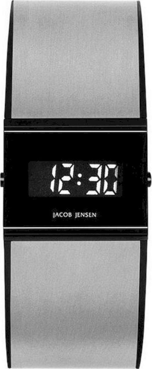 Jacob Jensen dames horloge 36 mm - Zilverkleurig