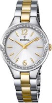 Festina F20247/2 - Polshorloge - Staal - Bi color goudkleurig - 28,5mm