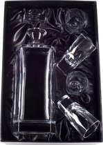 ROGASKA 1665 - Manhattan Kristal Decanter Vodka - 5delig set