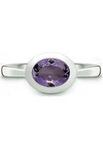 Quinn - Dames Ring - 925 / - zilver - edelsteen - 21400633
