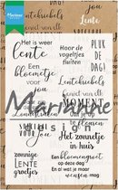 Marianne Design Clear stamps - NL - Lente