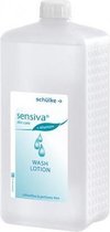 Sensiva® Waslotion - Huidvriendelijke en zeepvrije handzeep - Voor handen en lichaam - Vrij van geur en kleurstoffen - 1000 ml navulling voor zeeppomp of dispenser