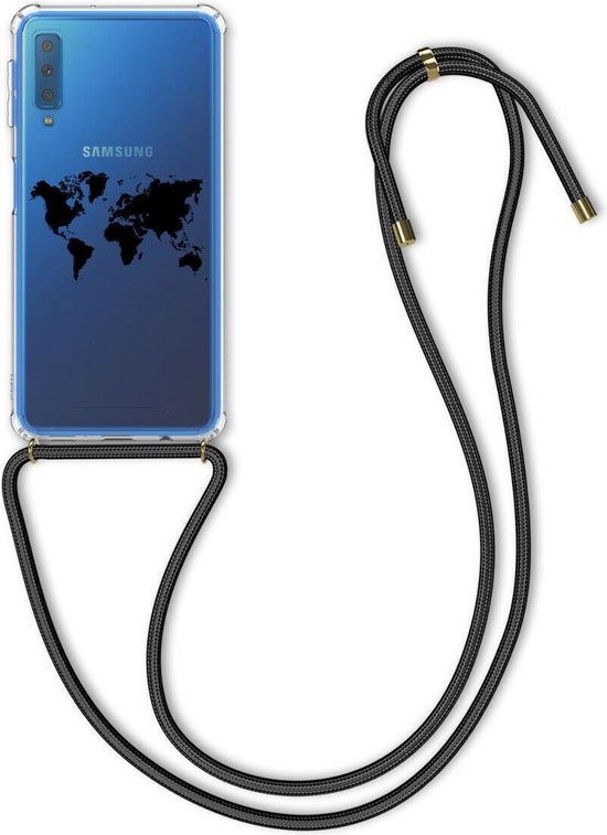 Telefoonhoesje met koord voor Samsung Galaxy A7 2018 Backcover  telefoontasje crossbody | bol.com