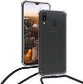 Telefoonhoesje met koord voor Samsung Galaxy M20 2019 telefoontasje crossbody