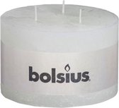 Bolsius Mammoetkaars -Rond -3 Lonten - Wit - 57 Uur