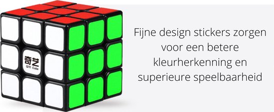 Thumbnail van een extra afbeelding van het spel QIYI magic cube draaikubus breinbreker puzzel wit - speed cube- sail
