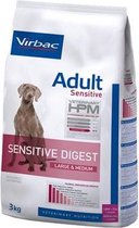 HPM vétérinaire - Digest sensible pour chien adulte - Grand et Medium - 3 kg
