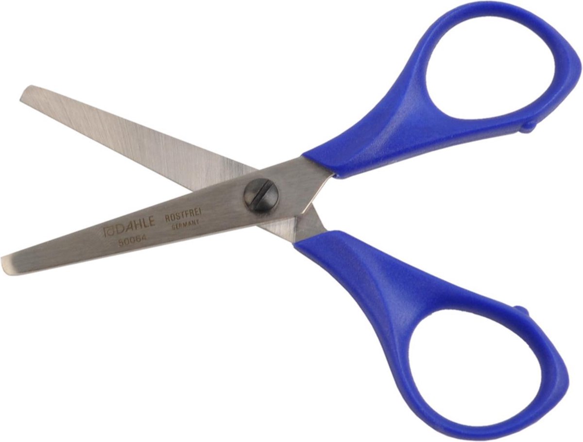 DAHLE® Kinderschaar 10 cm Solingen Staal | Blauw | Vaatwasserbestendig