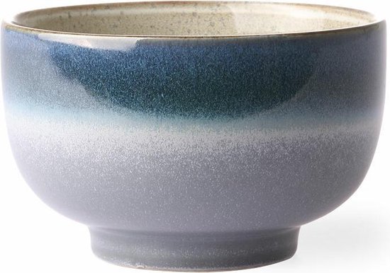 HKliving - Ceramic 70's - Kom Ocean - Ø13,5 cm - 6 stuks | bol.com